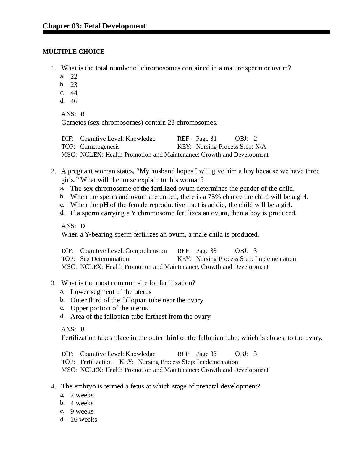 Preview image of AHN 447 fetal development STUDY GUIDE EXAM document